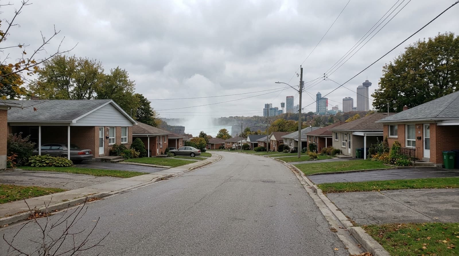 Niagara Falls streetscape